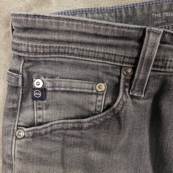 Adriano Goldschmied jeans Tellis slim fit men's 31x30 gray - Picture 4 of 13